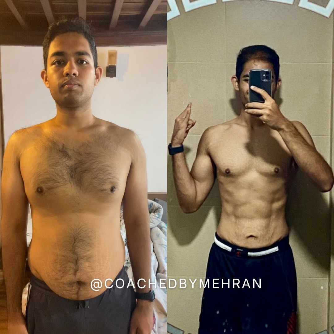 Client before and after transformation 1