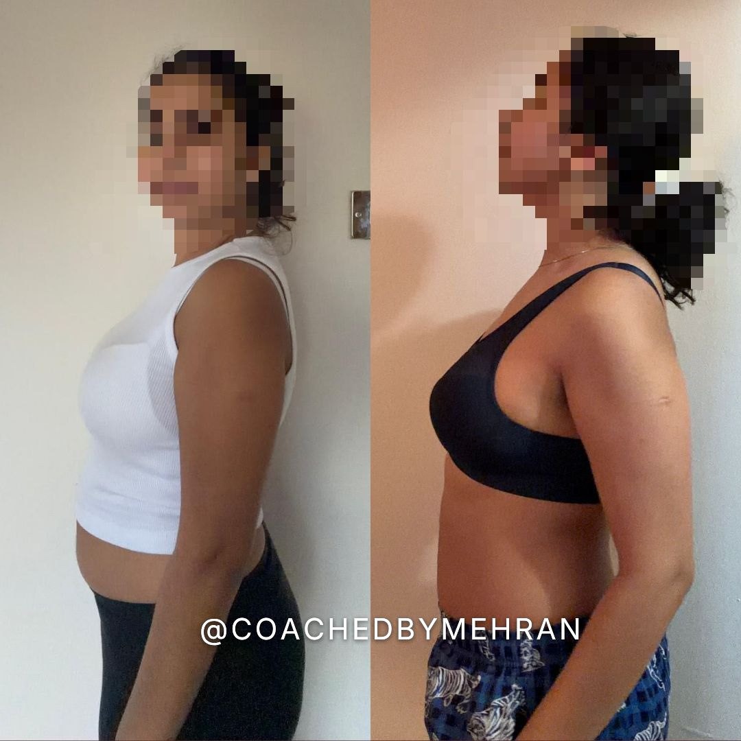 Client before and after transformation 3